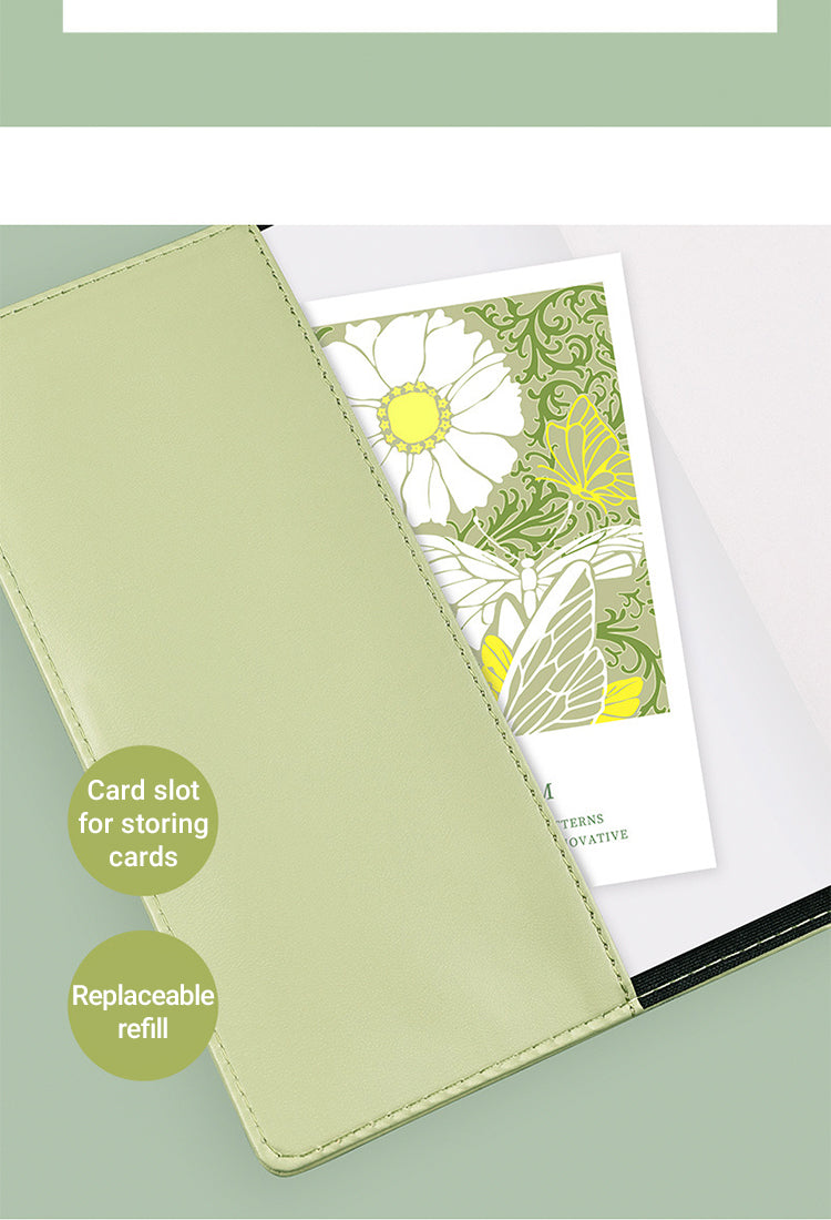 3Monet's Garden Retro Password Combination Notebook2