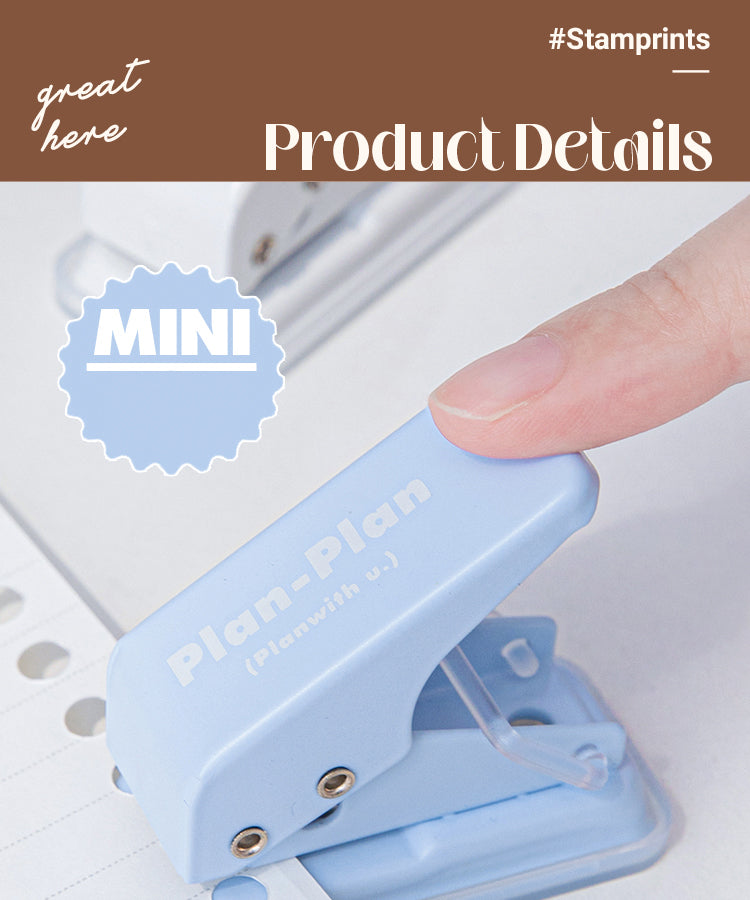 3Planner Tool - Single-Hole Notebook Punch1