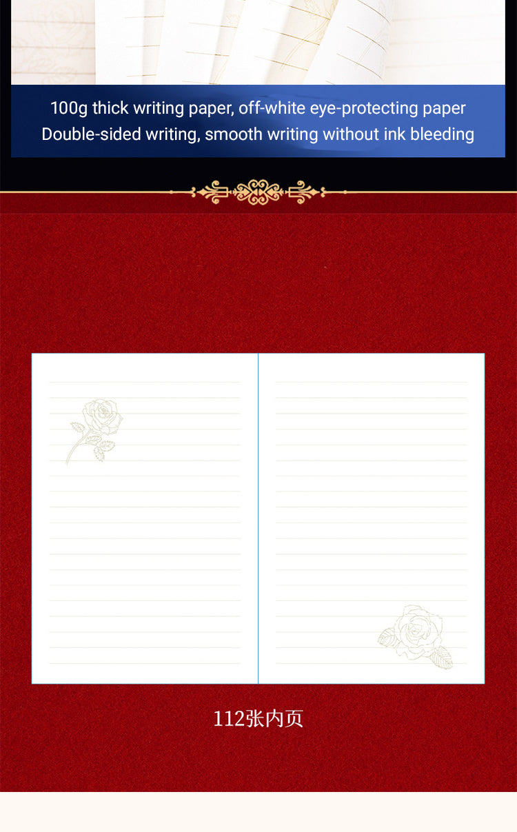 3Retro Thickened Three-Digit Password Diary Notebook6