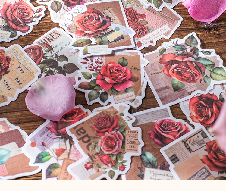 3Rose Love Letter Washi Stickers3