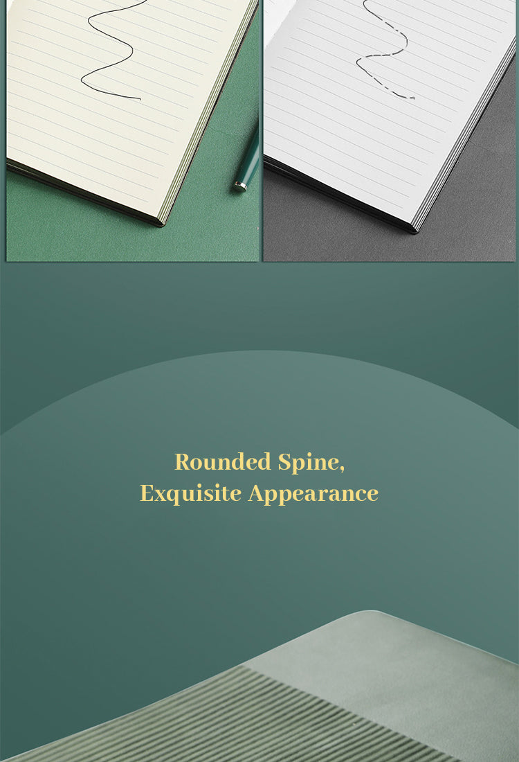 3Simple Striped Hard Cover Notebook7