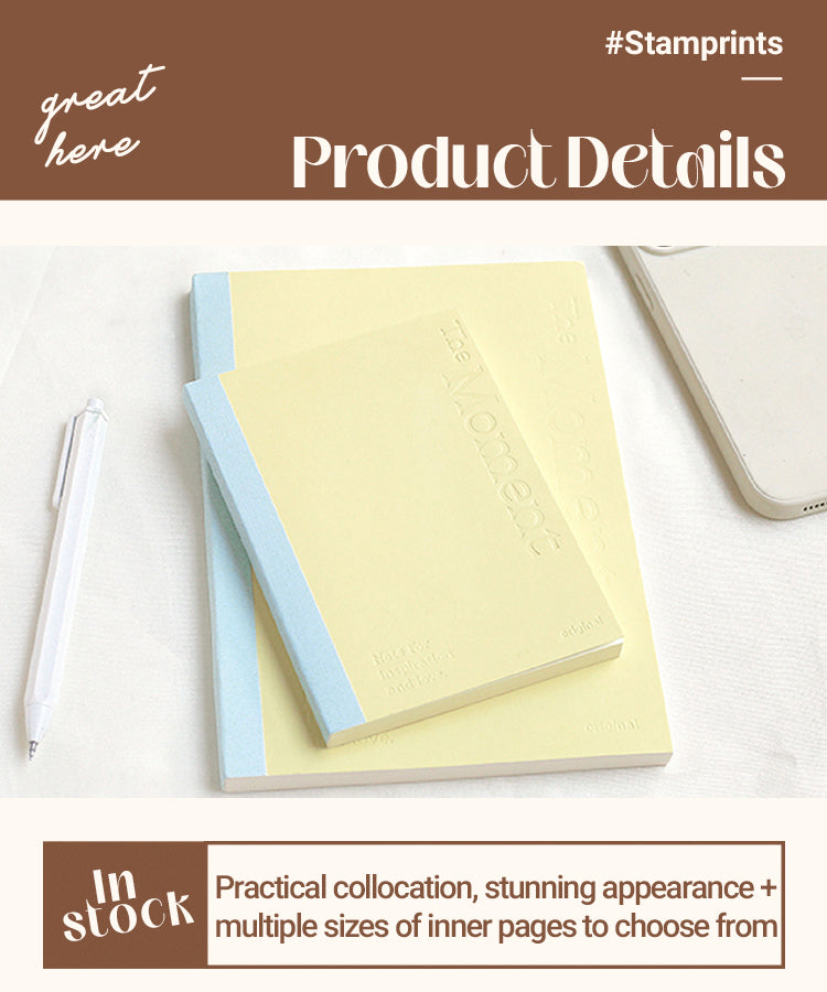 3Tender Moments Series Simple Morandi Color Journal Notebook1