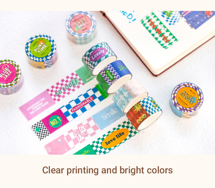 3The Last Band Checkerboard Decorative Washi Tape2