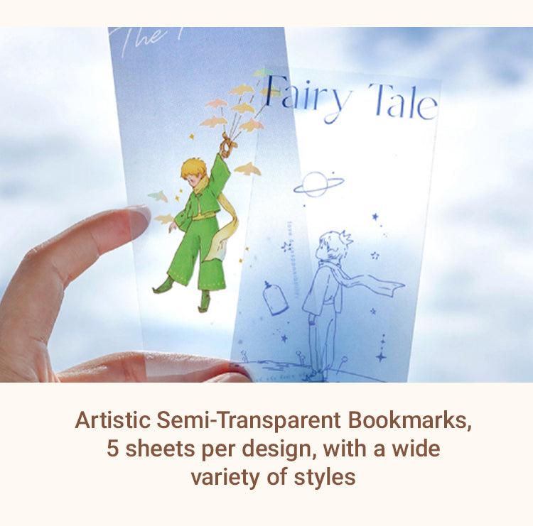 3The Little Prince PET Artsy Translucent Bookmark2