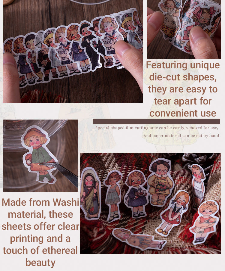 3Tomato Soup Doll Character Washi Stickers2