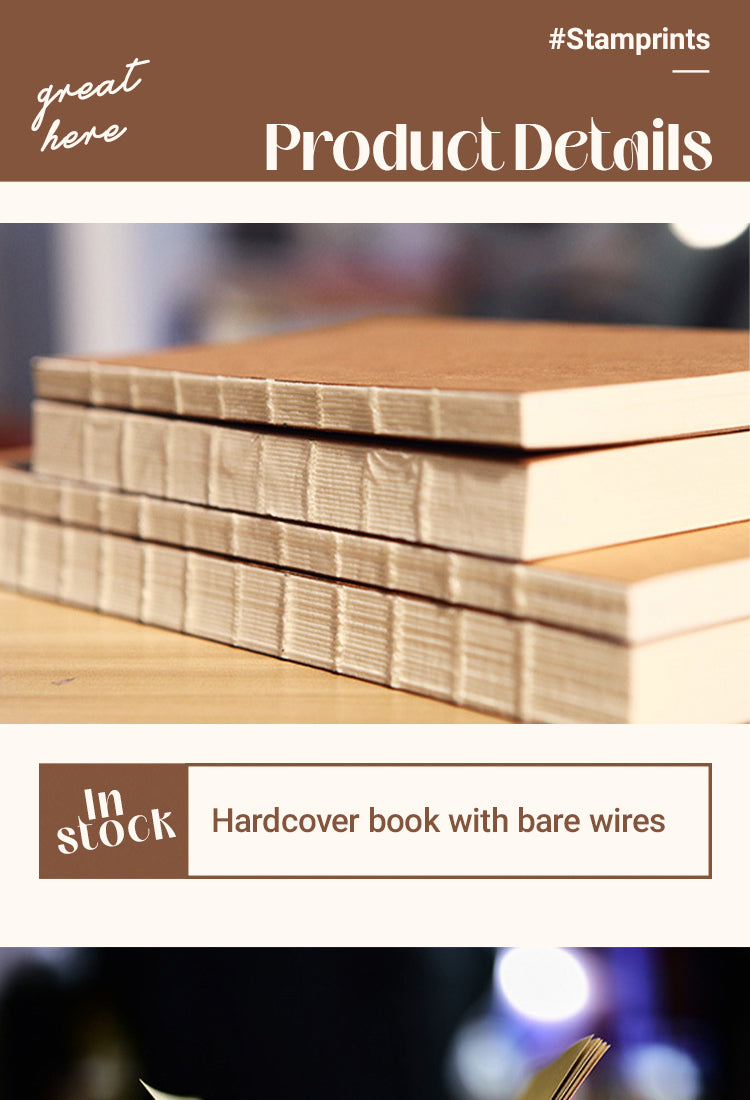 Hardbound Wood Files, Folders & Notebooks Writing Pad Sketch Pads