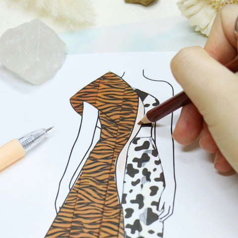 dress up & fashion design - Stamprints