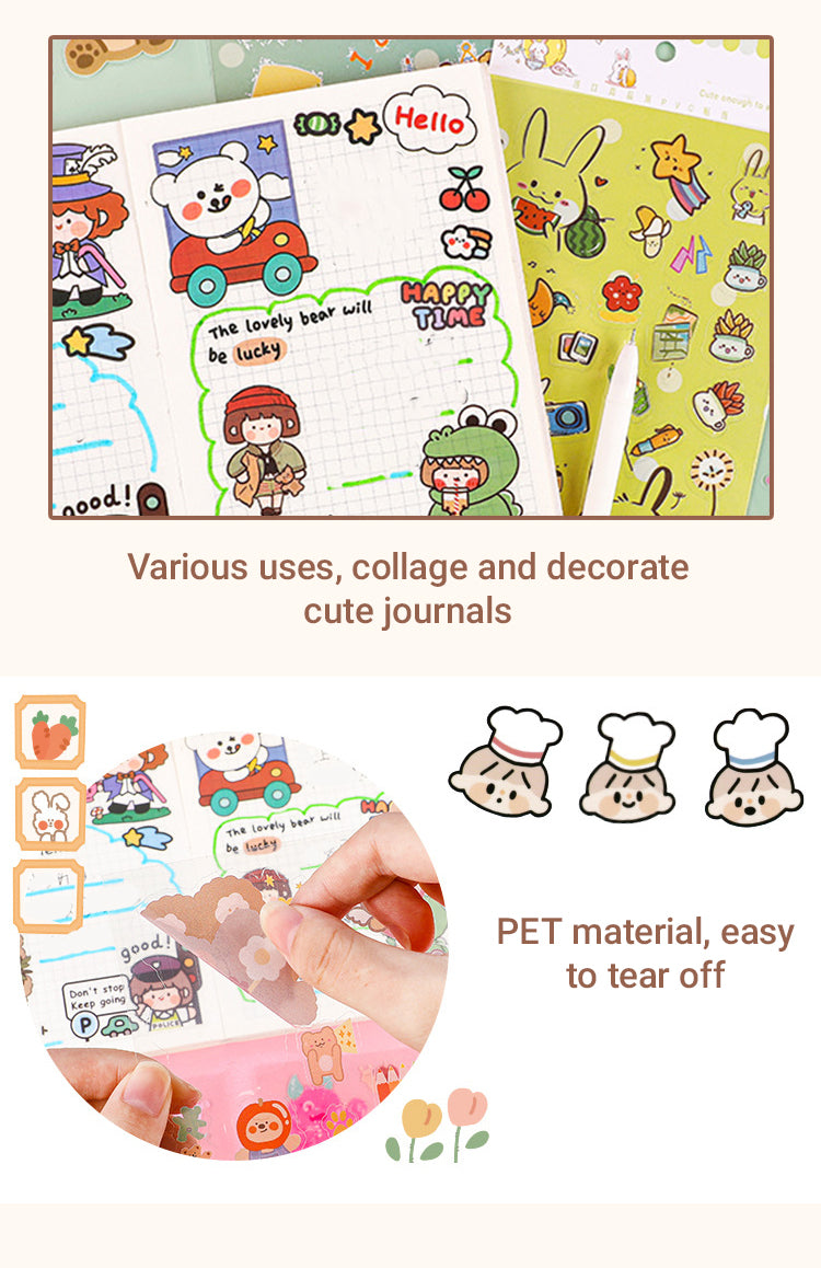 4Cute to Explosion Series Kawaii Korean Style Stickers1