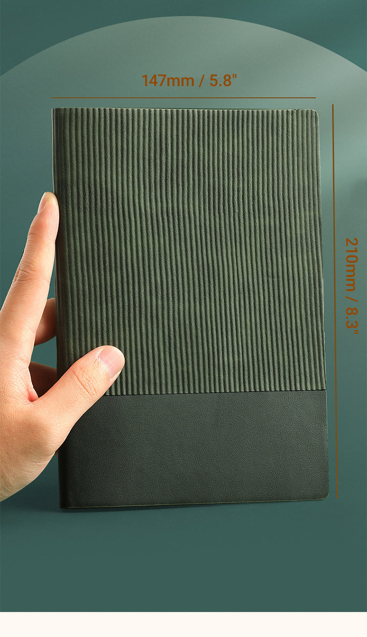 4Simple Striped Hard Cover Notebook12