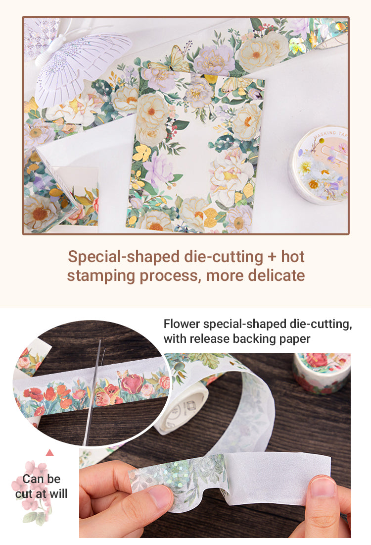 4Spring Reflections Floral & Botanical Washi Tape1