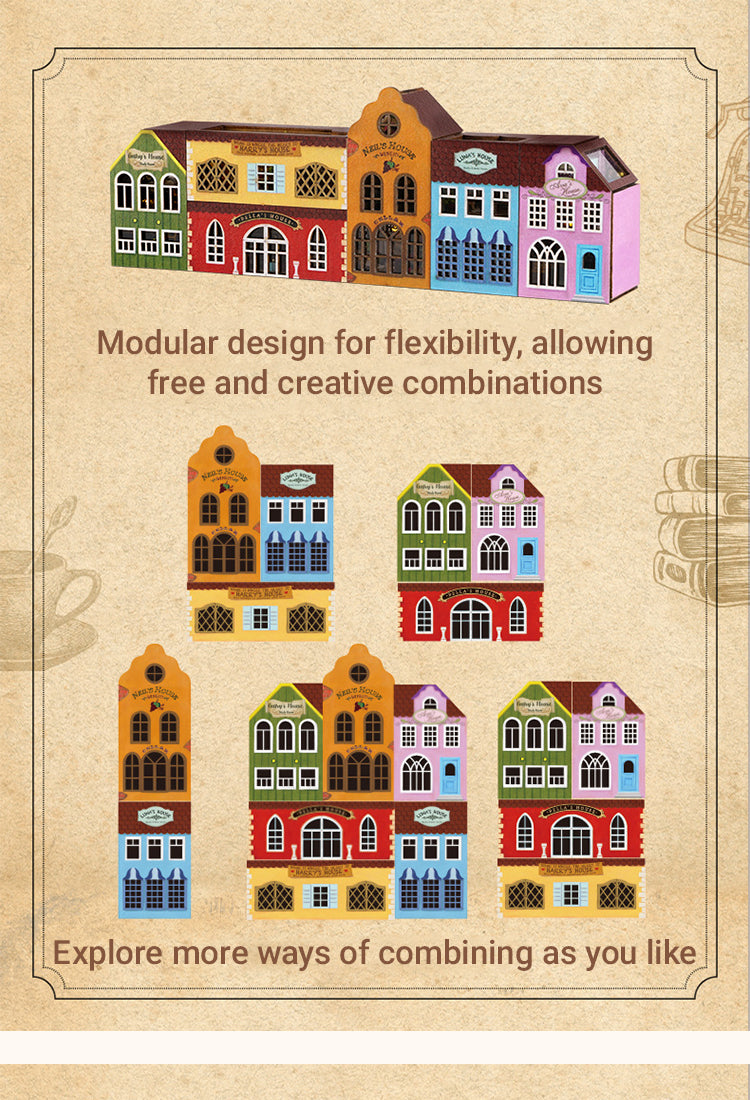 4Townhouse Mini Splicing Model1