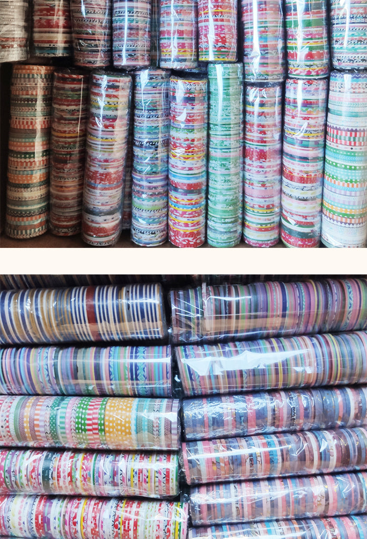 5100 Rolls of Assorted Irregular Decorative Border Tape2