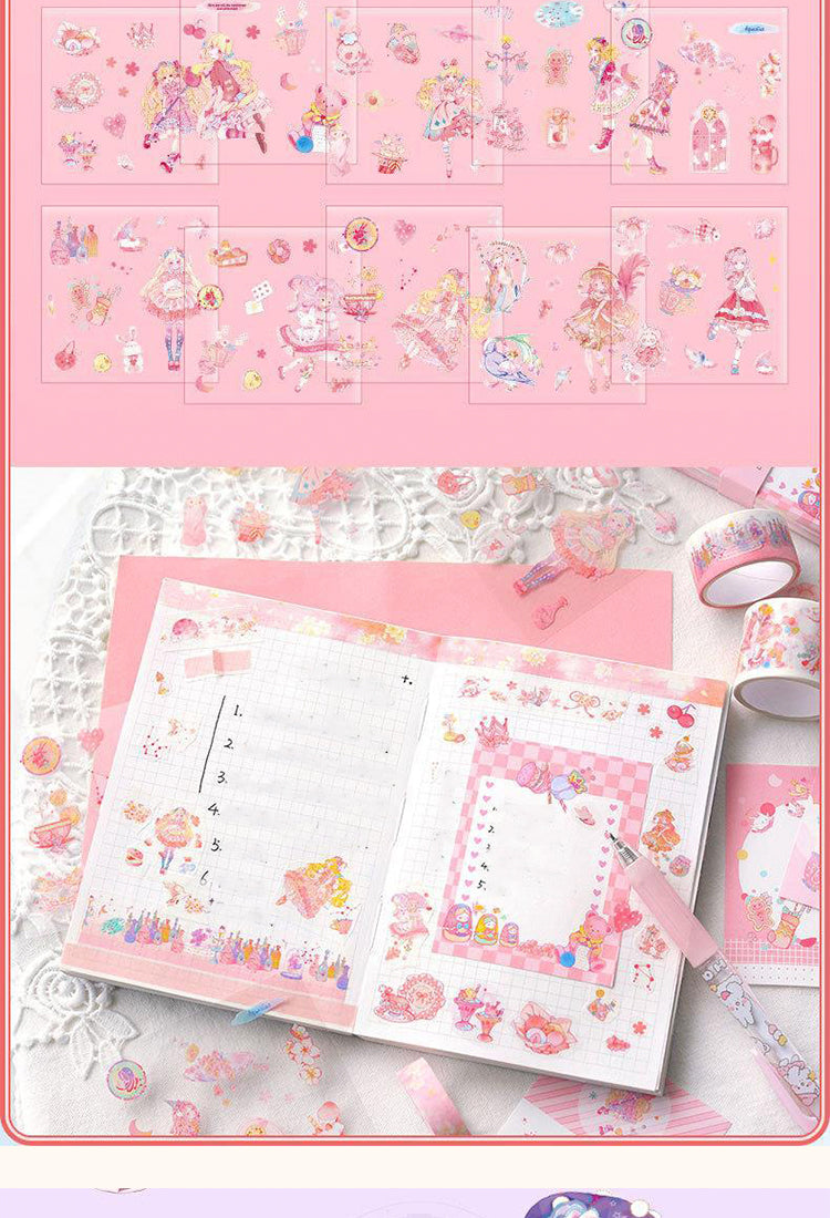 5120-Piece Girly Cartoon Theme Scrapbook Kit10