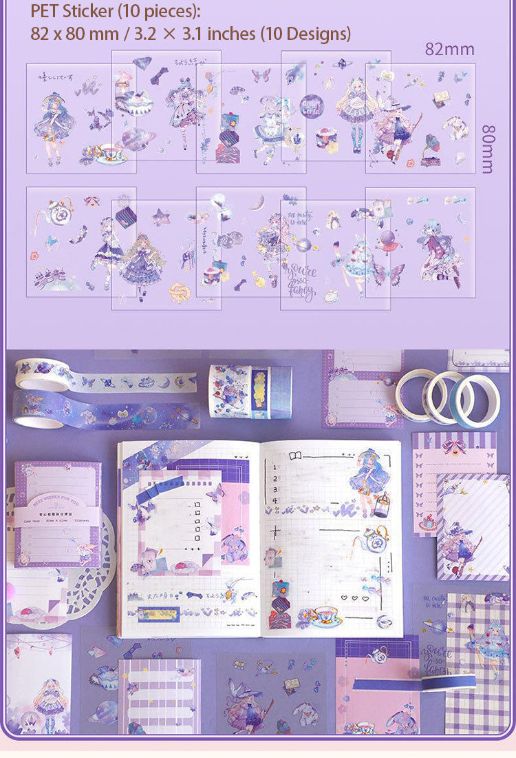 5120-Piece Girly Cartoon Theme Scrapbook Kit13