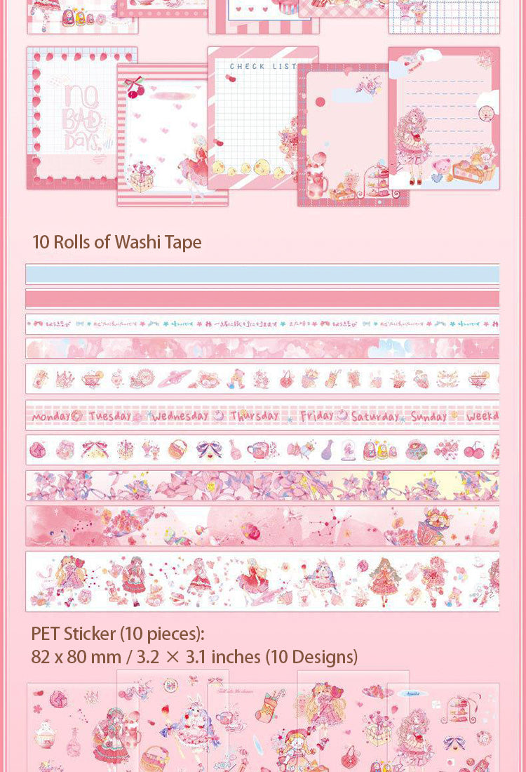 5120-Piece Girly Cartoon Theme Scrapbook Kit3