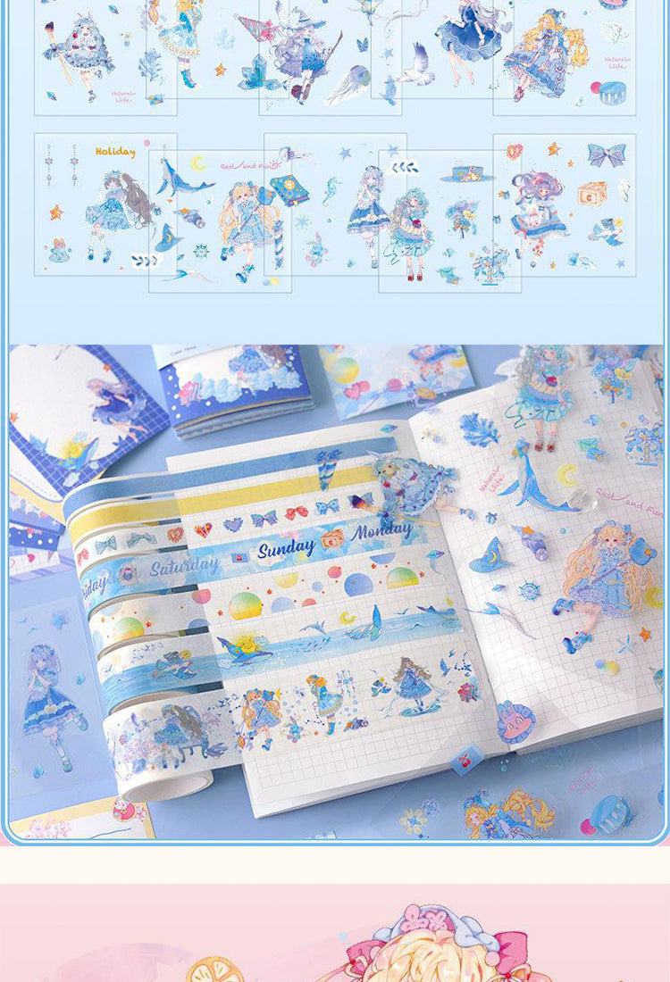 5120-Piece Girly Cartoon Theme Scrapbook Kit7