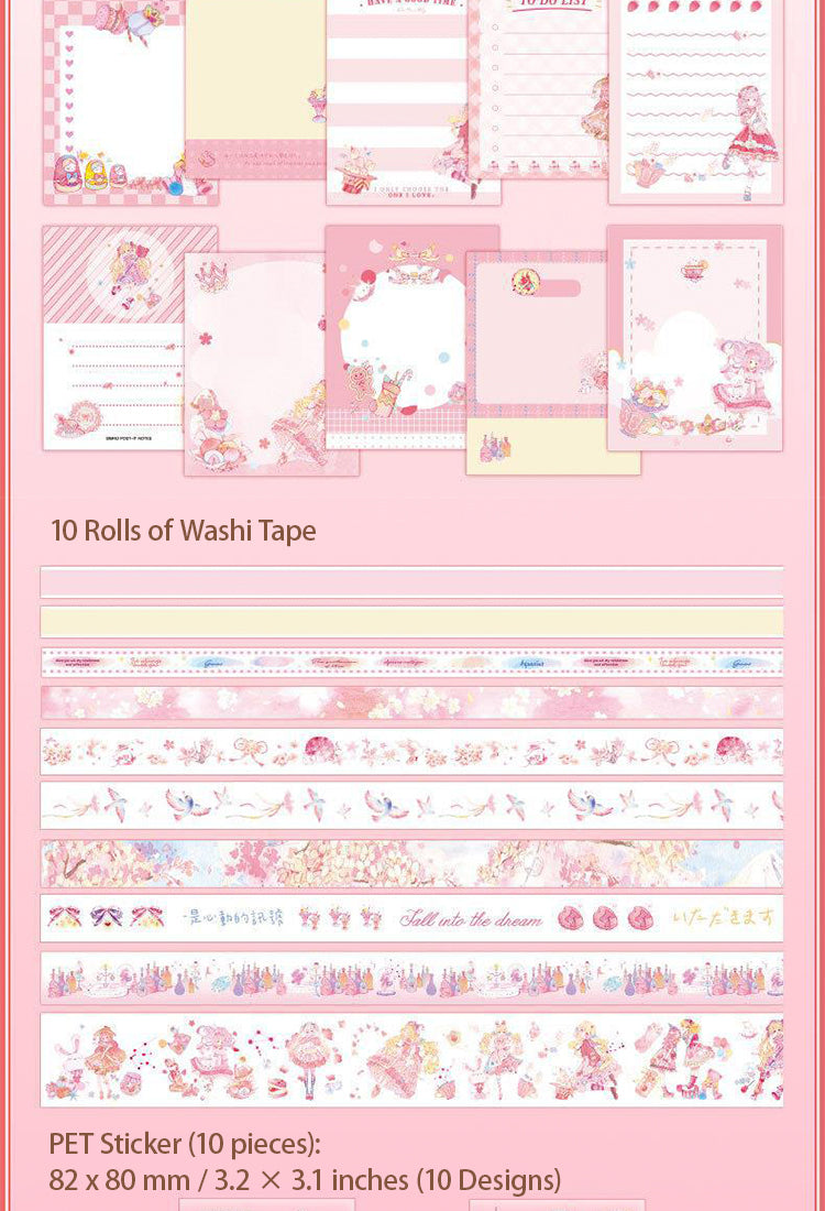 5120-Piece Girly Cartoon Theme Scrapbook Kit9