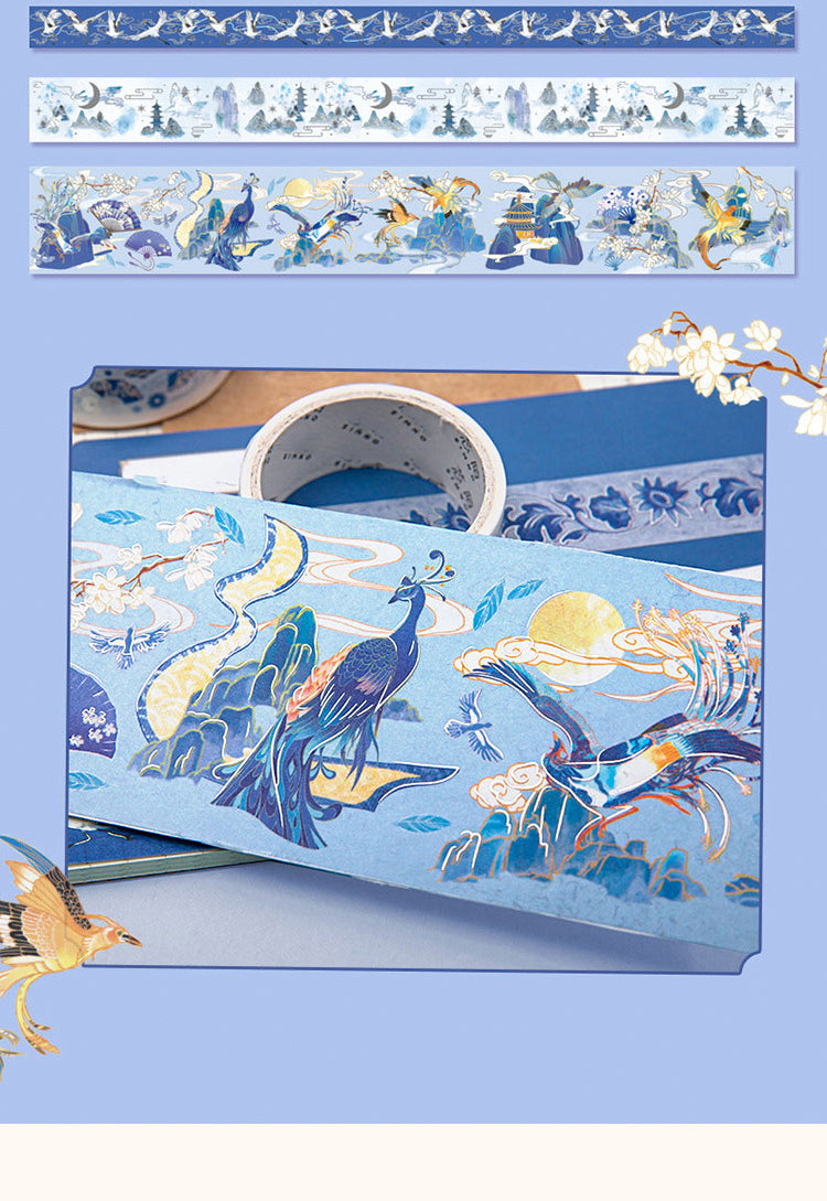 5A Dream of Splendor Traditional Chinese Style Decorative Tape Set10