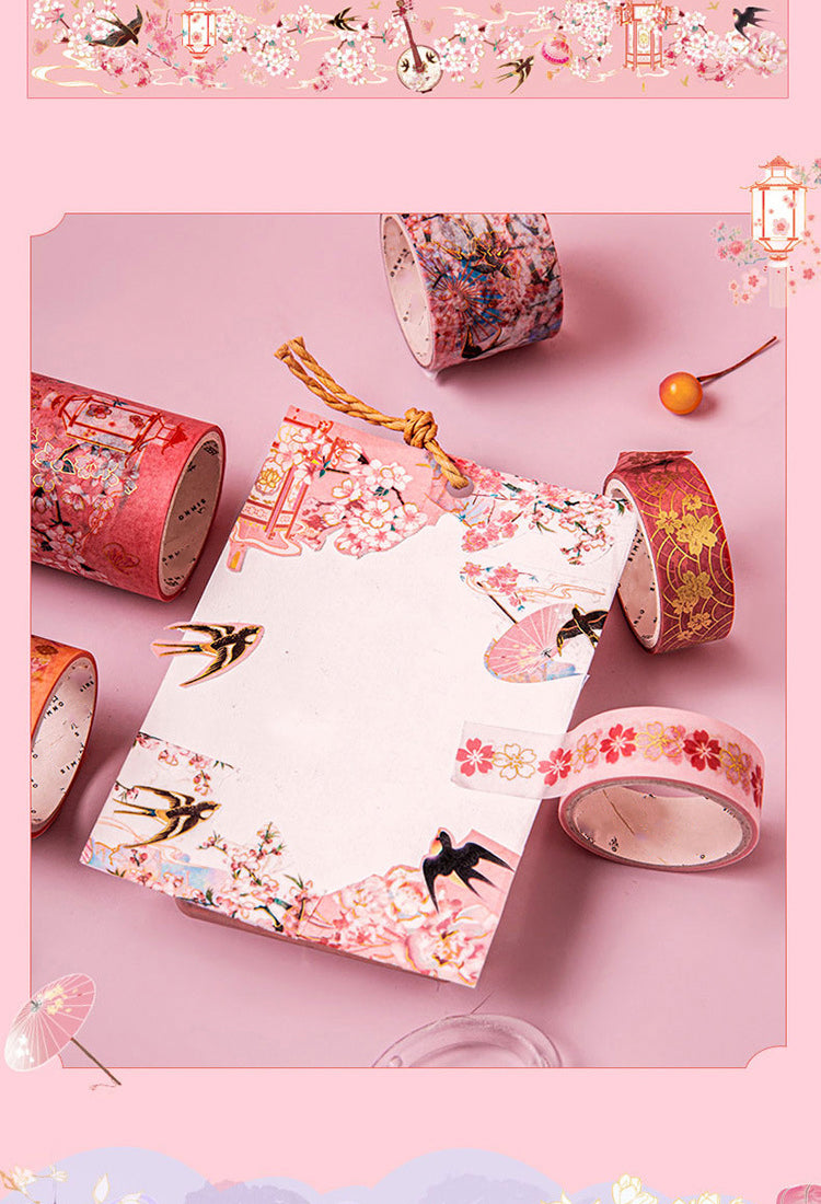 5A Dream of Splendor Traditional Chinese Style Decorative Tape Set6