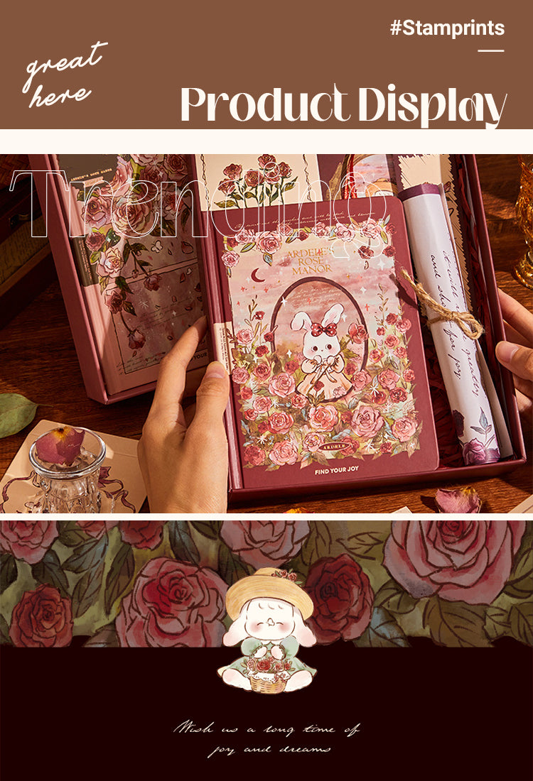 5Adele's Rose Manor Journal Gift Set1