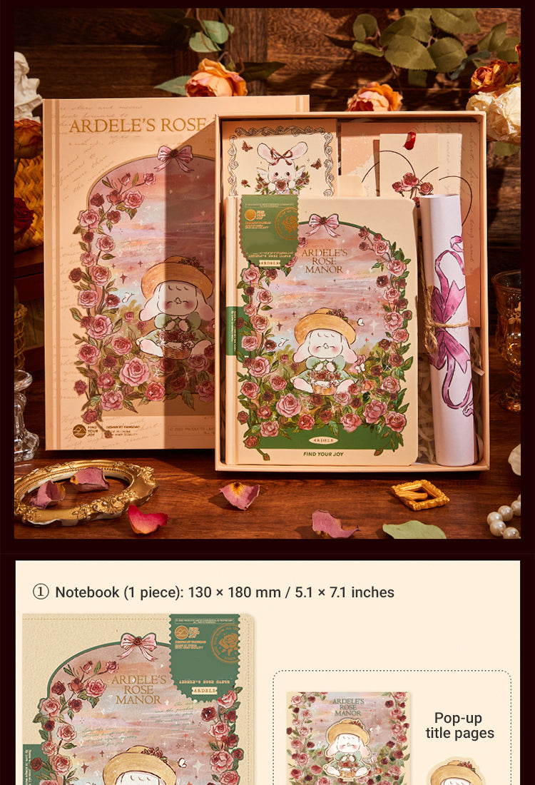 5Adele's Rose Manor Journal Gift Set2