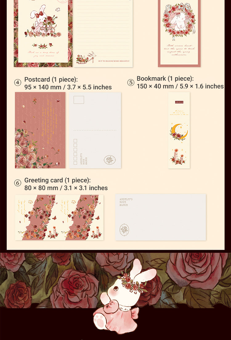 5Adele's Rose Manor Journal Gift Set8