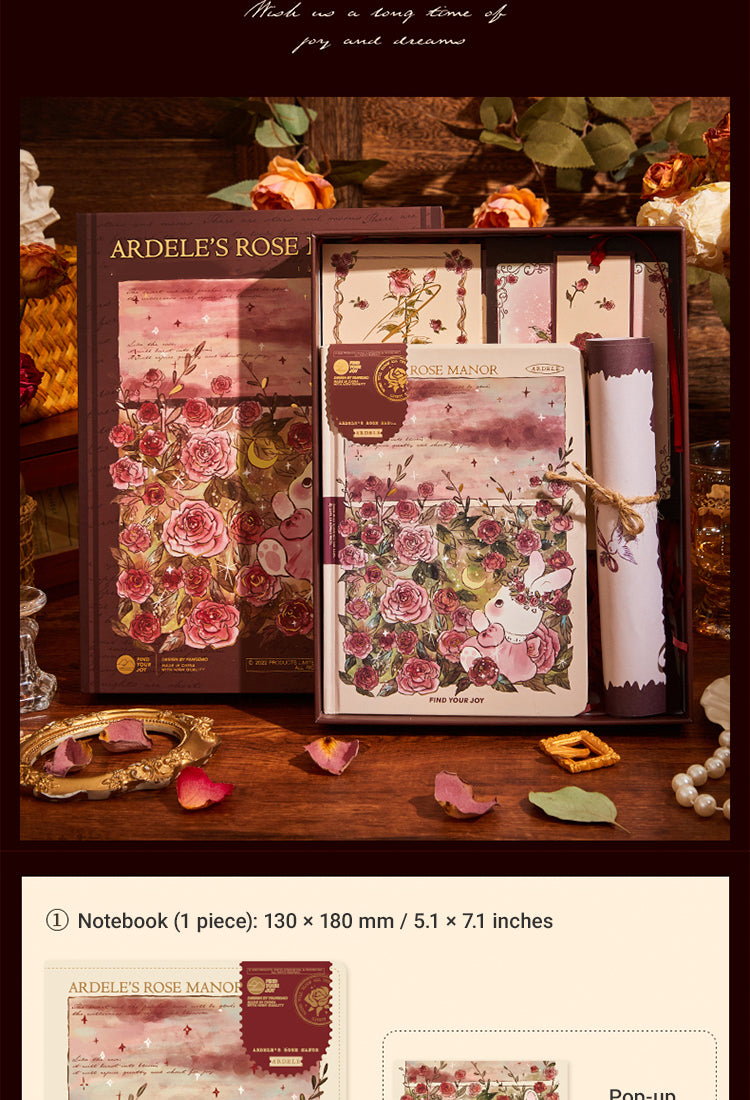5Adele's Rose Manor Journal Gift Set9