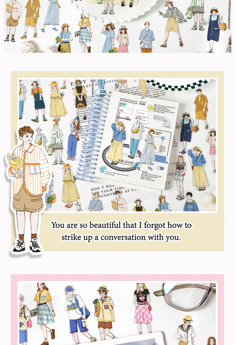5All I See is You Korean Style Character Sticker Pack3