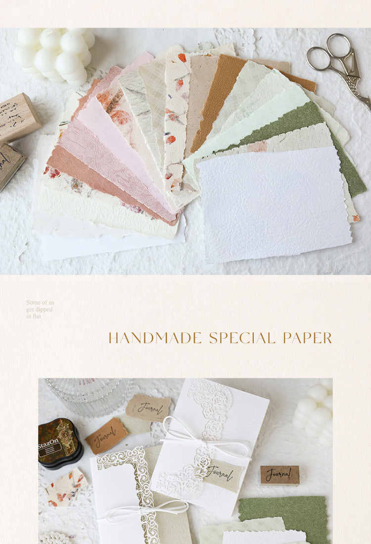 5Ancient Handmade Vintage Pattern Decorative Paper3