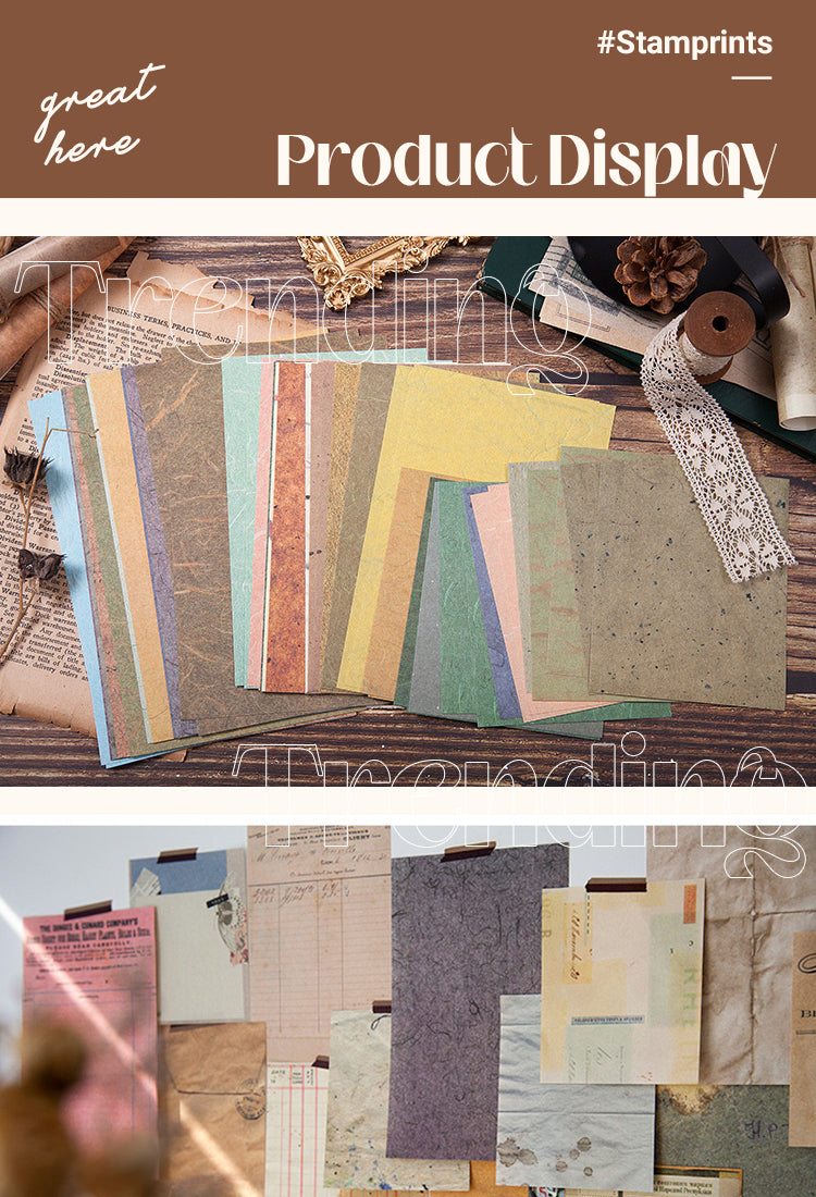 5Antique Paper Series Vintage Scrapbook Paper1