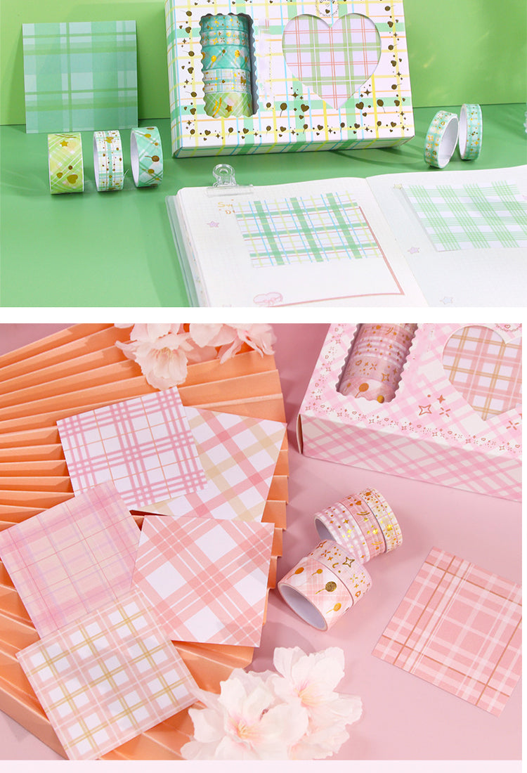 5Basic Plaid Artistic Gift Box Scrapbook Kit2