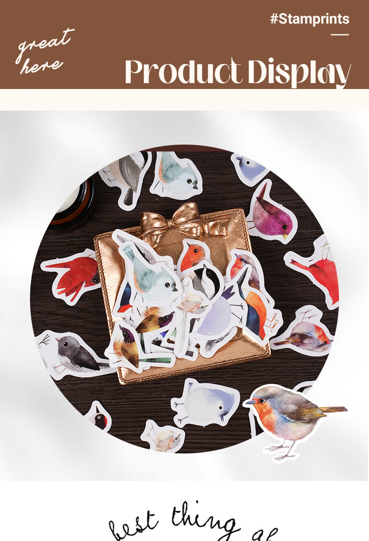 5Bird-Themed Animal Stickers1