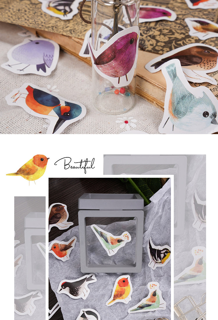 5Bird-Themed Animal Stickers3