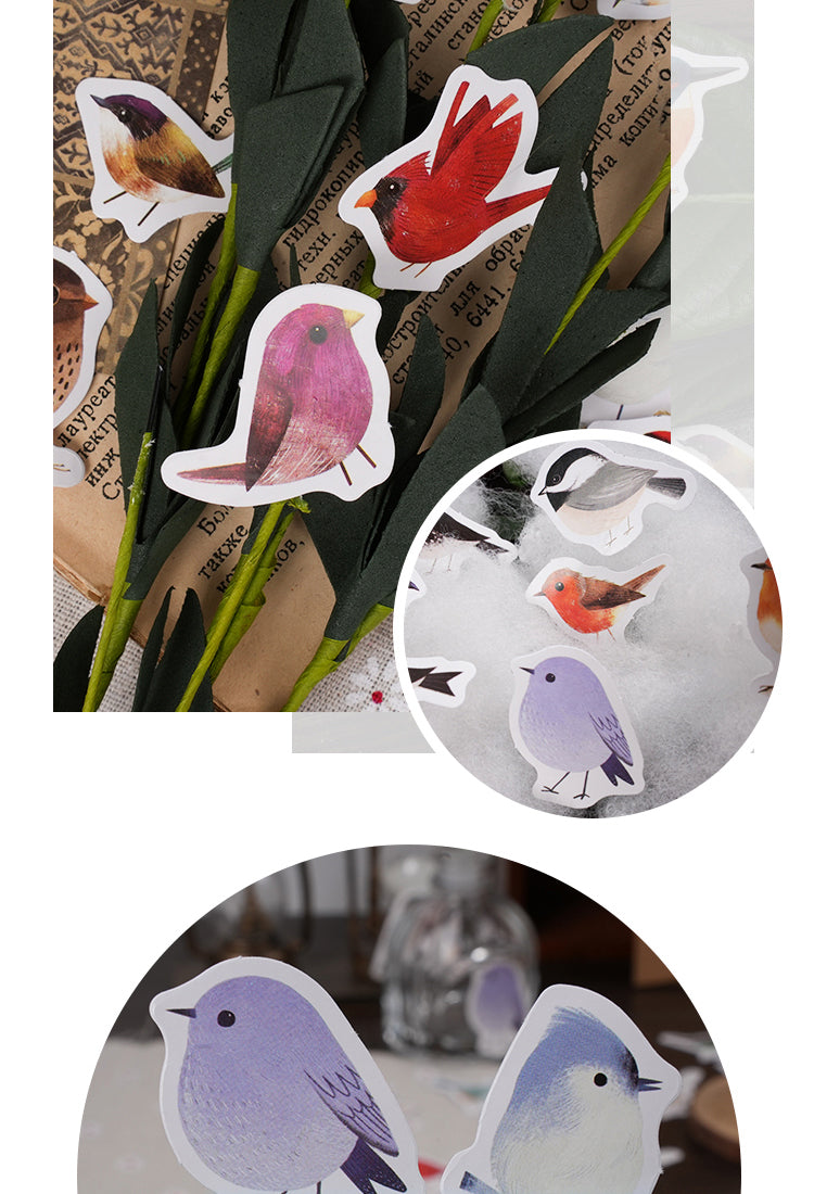 5Bird-Themed Animal Stickers5