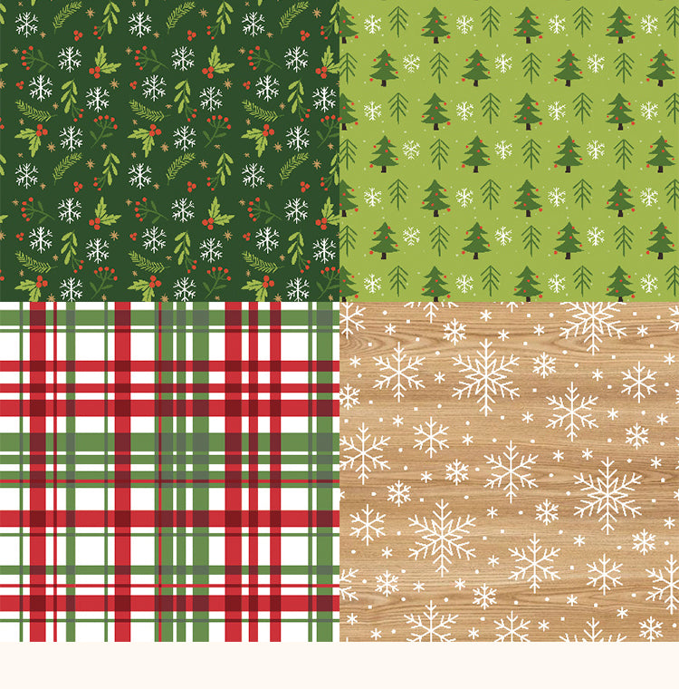 5Cartoon Basic Christmas Background Paper4