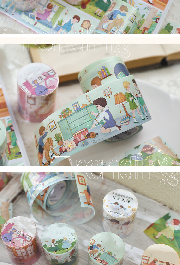 5Cartoon Fairy Tale Hot Stamping Washi Tape2