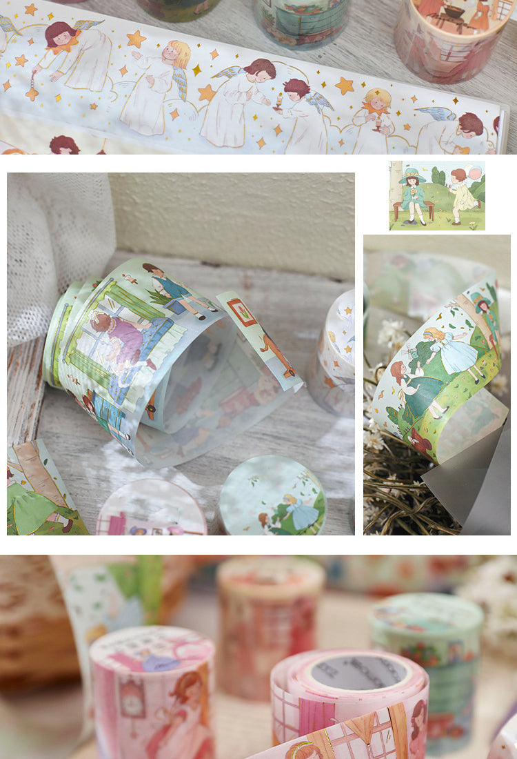 5Cartoon Fairy Tale Hot Stamping Washi Tape3