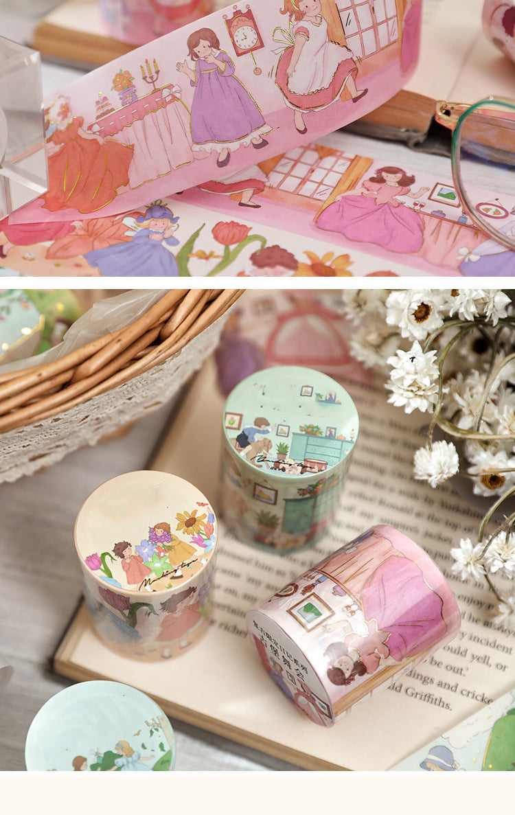 5Cartoon Fairy Tale Hot Stamping Washi Tape4