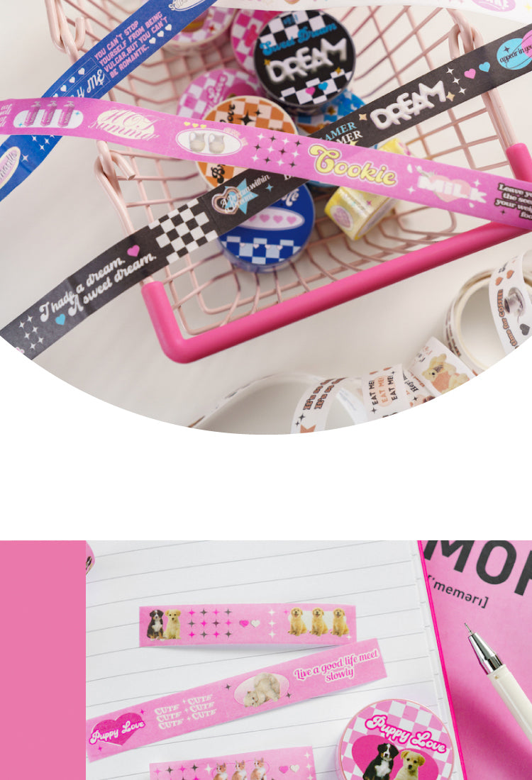 5Cartoon Instagram Style Washi Tape3