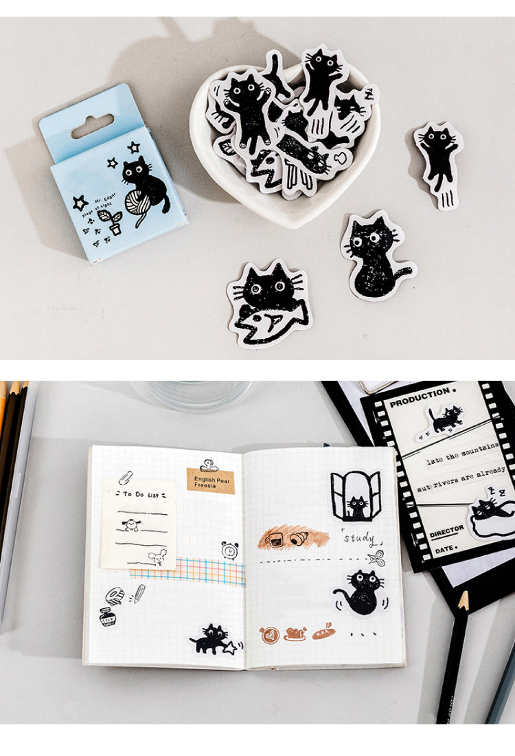 5Cat-themed Decorative Stickers5