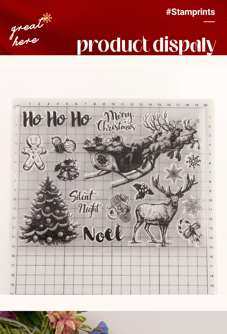 5Christmas-themed Transparent Stamps1