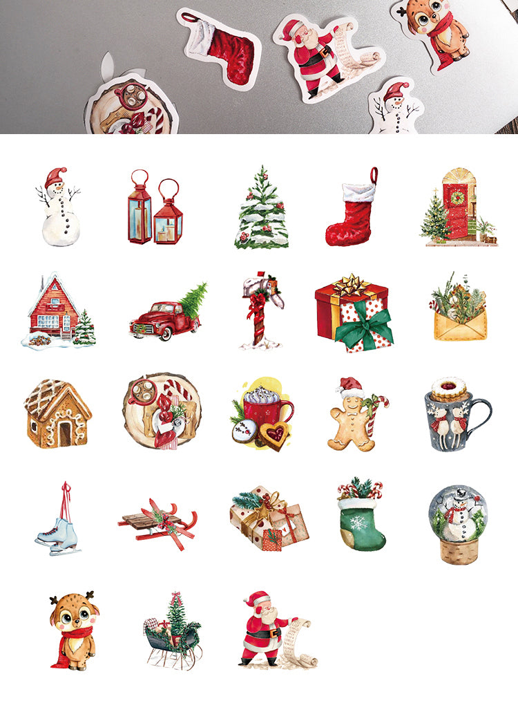 5Christmas Boxed Adhesive Sticker8