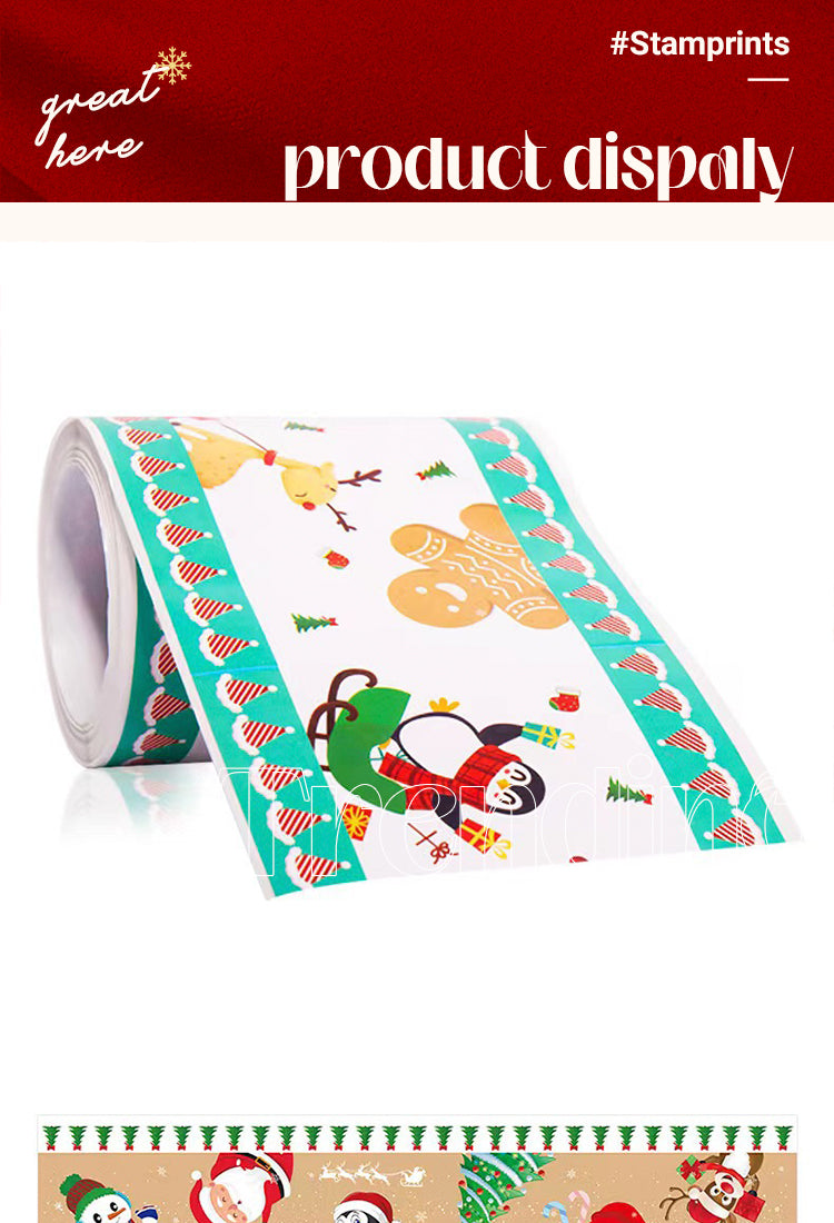 5Christmas Cartoon Decorative Tape1