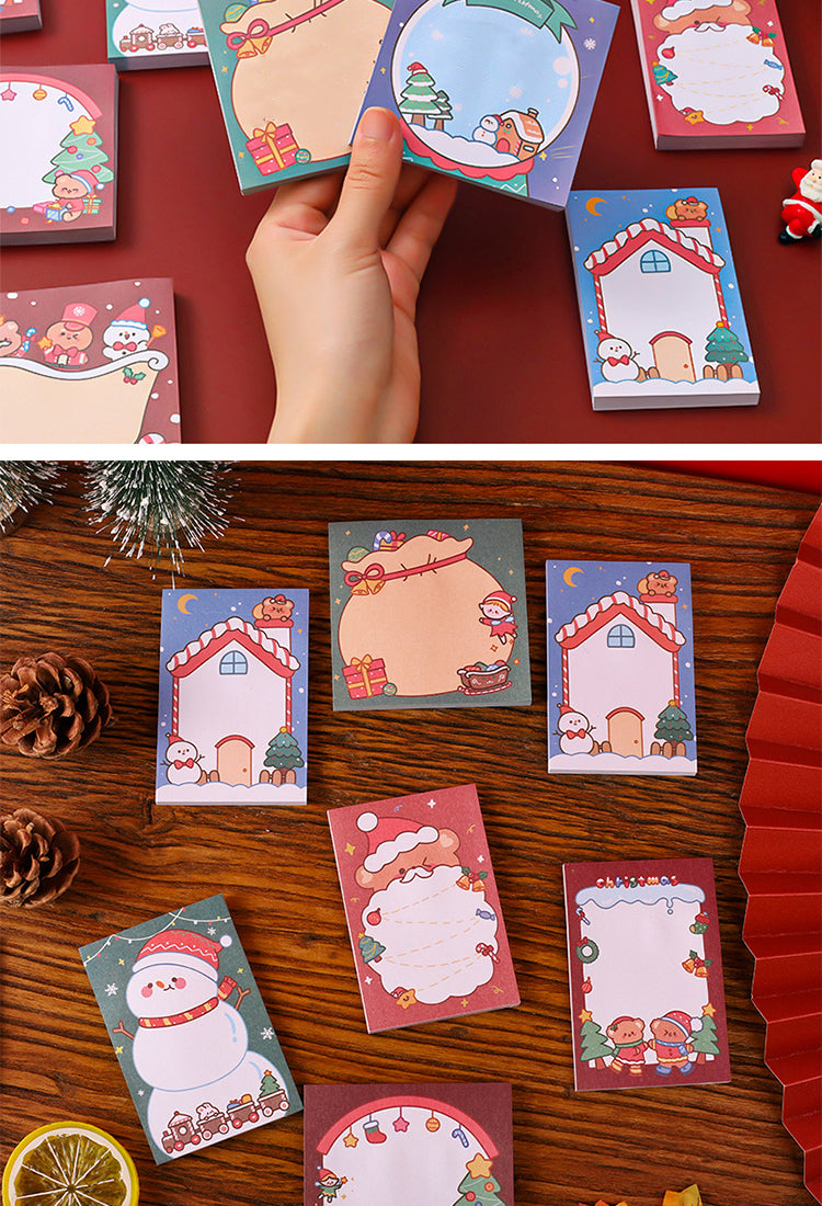 5Christmas Cartoon Sticky Notes4