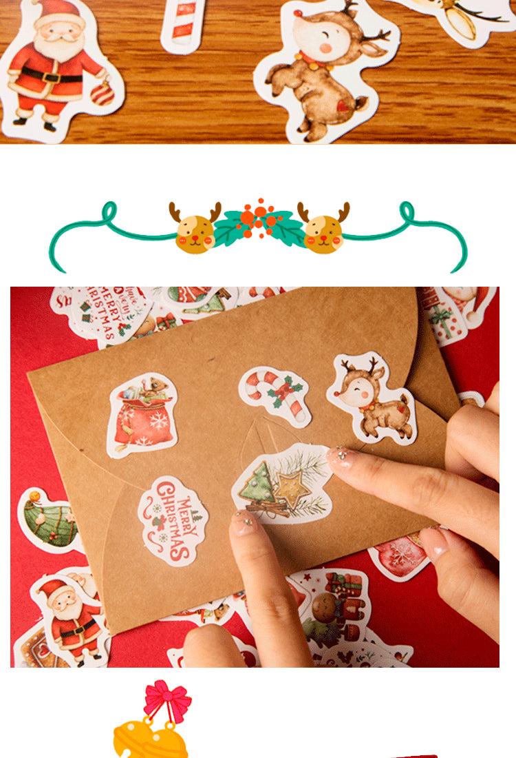 5Christmas Decorative Adhesive Sticker2