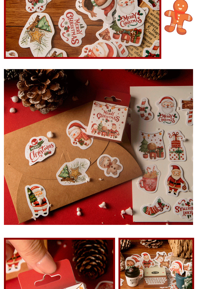 5Christmas Decorative Adhesive Sticker4