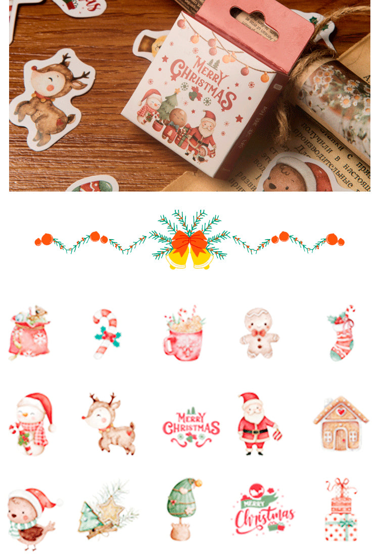 5Christmas Decorative Adhesive Sticker7