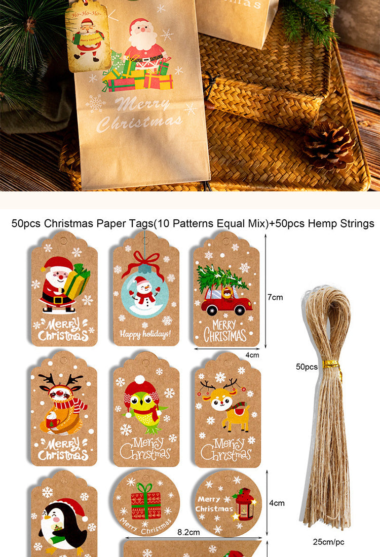 5Christmas Kraft Hang Tags3