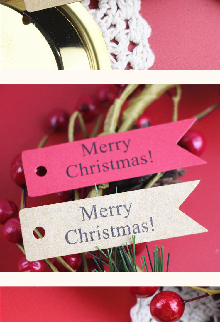 5Christmas Vintage Kraft Decorative Hanging Tags6