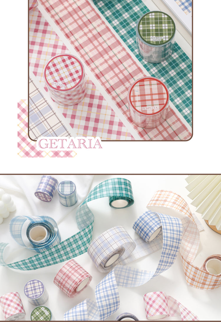 5Classic Grid Pattern Washi Tape3